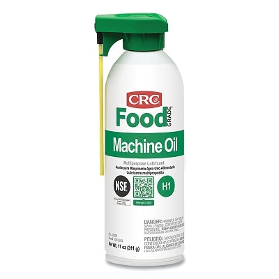 Food Grade Machine Oil, 16 oz Aerosol Can with Perma-Lock 2-Way Integrated Actuator, 11 wt oz