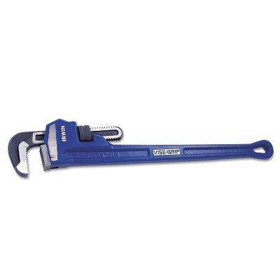 Cast Iron Pipe Wrench, 24 in L, Forged Steel Jaw, 3 in Pipe Capacity