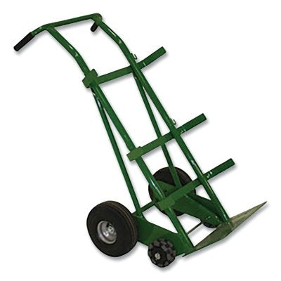 750 Series Cart, Holds 2 Cylinders, 9-1/2 in dia, 900 lb Load Capacity, 4 Wheels