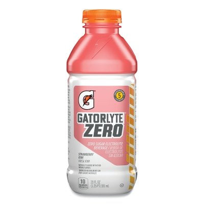 Gatorlyte Electrolyte Beverage, Strawberry Kiwi, 20 oz, 12 ct