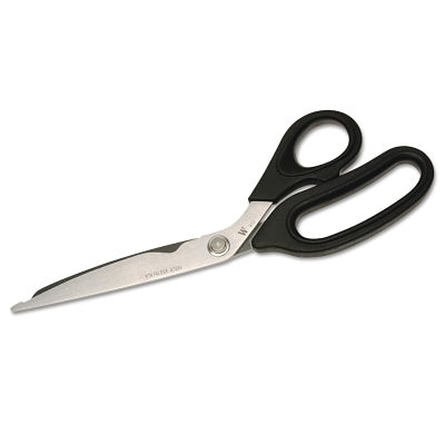 Shop Shears, 10 in, Blunt Point, Black