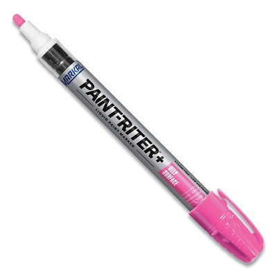 Paint-Riter+ Oily Surface Paint Marker, Pink, 1/8 in Tip, Medium