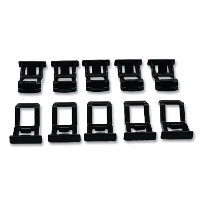 3000 Filter Cover Retaining Clips, For 3000 PAPR Filter Cover, Black, 10 Pack