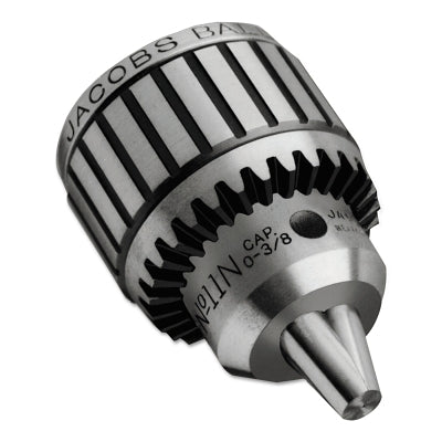 Superchuck Ball Bearing Chuck, K4 Key, 1/8 in to 3/4 in Capacity, 4JT Short Mount