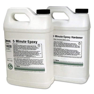5 Minute Epoxy, 9 lb, Dual Jugs, Colorless to Light Yellow