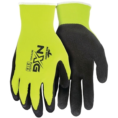 NXG Work Glove, Medium, Hi-Vis Yellow/Black