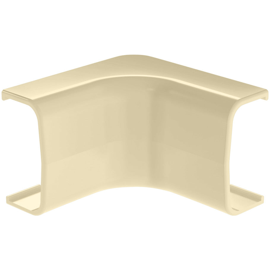 LD5 Non-Metallic Surface Raceway Inside Corner Fitting, Electric Ivory