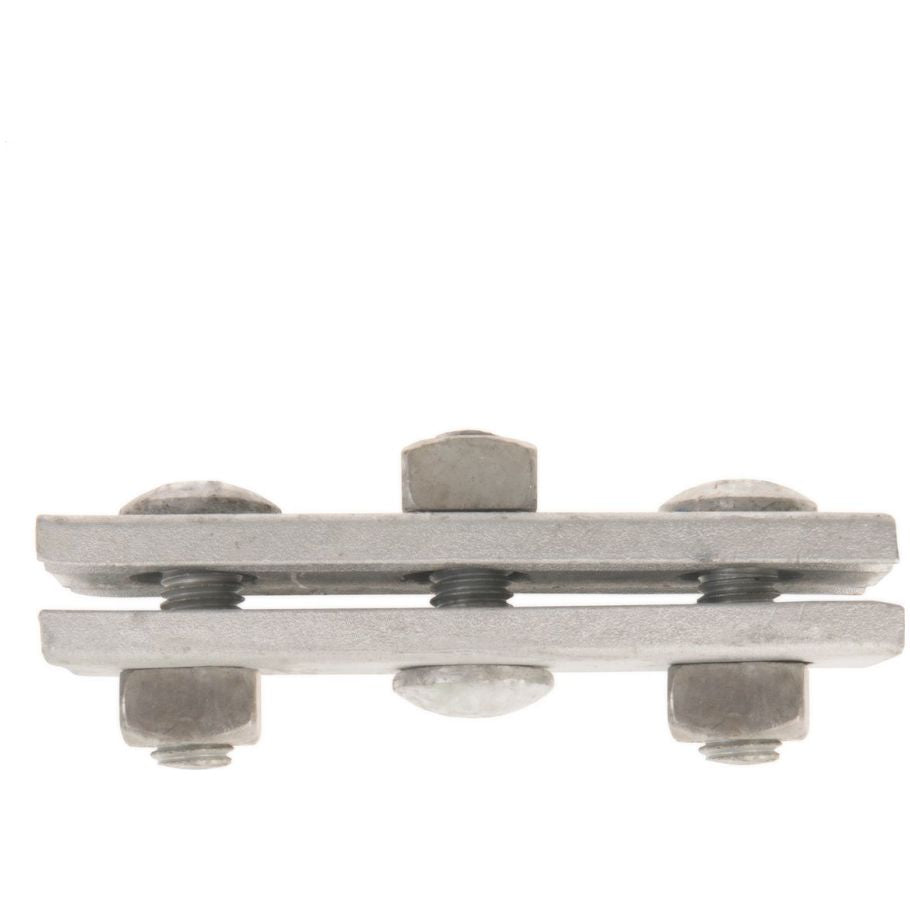 Bolted Guy Clamp, Steel, 6 in.