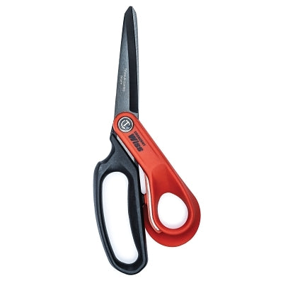 Heavy-Duty Titanium Coated Tradesman Shear, 10 in, Red