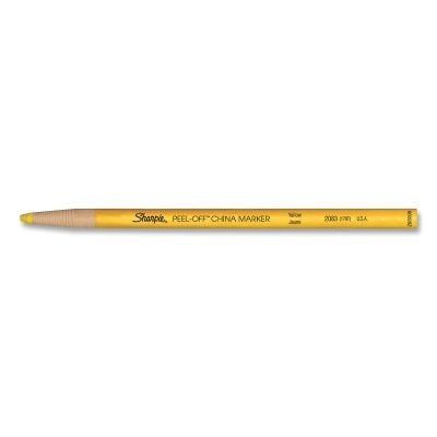 China Marker, Bullet Tip, Yellow