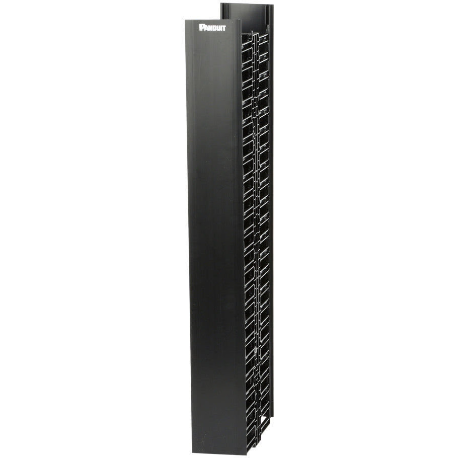 NetRunner Cable Manager, Vertical, Double-Sided, 4.9 W x 83 H x 12 in. D