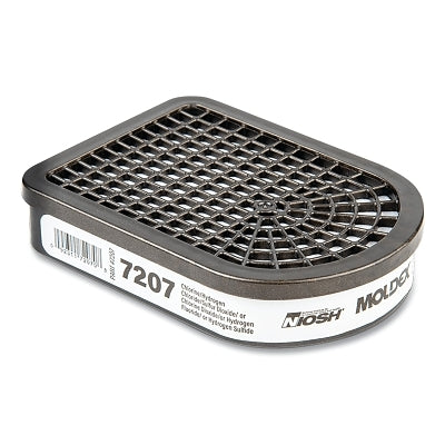 7000/7800/9000 Series Semi-Rectangular Gas/Vapor Cartridge, Acid Gases, for Respirator