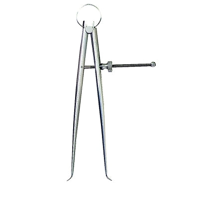 274 Series Inside Caliper, 0 to 6 in, Solid Nut, Round Leg