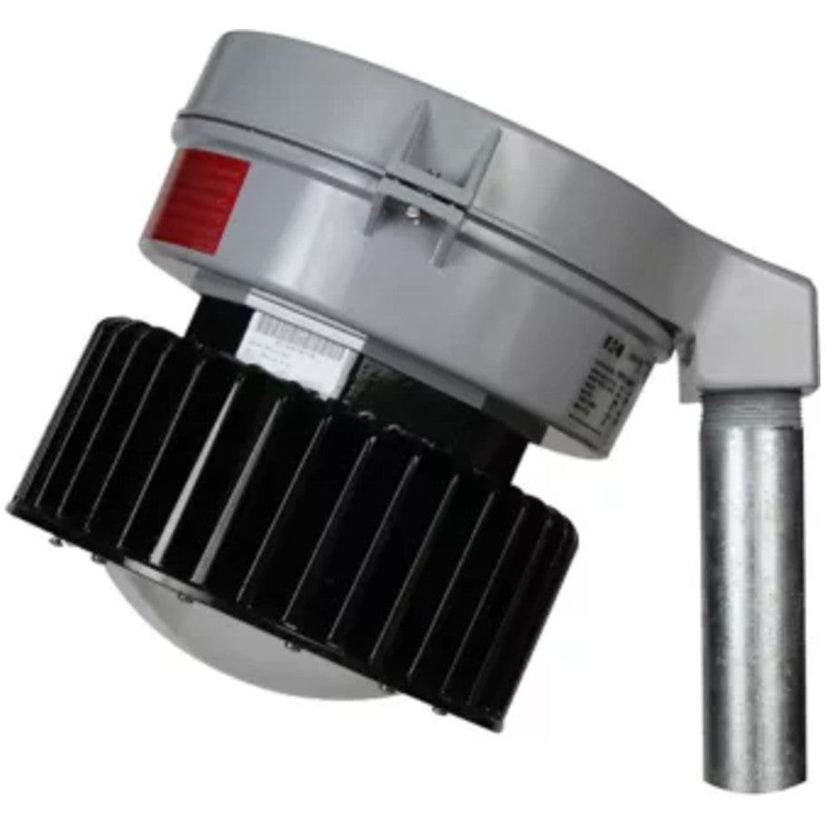 Champ VMVL LED fixture, Cool white, 175W, No guard,  7000 lumens, Stanchion 25 Deg. angled, Type V, 1-1/2" trade size