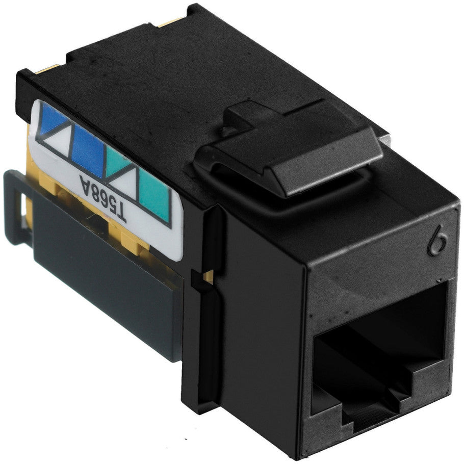 Net Select Cat 6 8-Position, Universal A/B, Black
