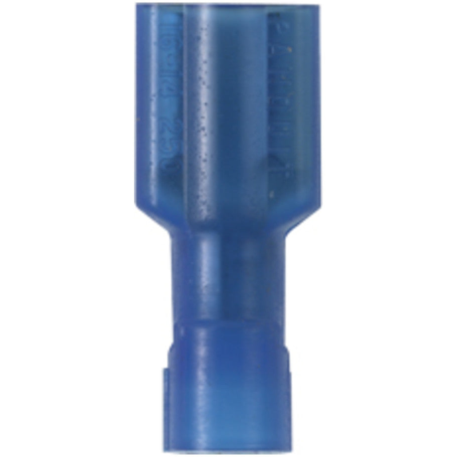Nylon Fully-Insulated Female Disconnect, Blue