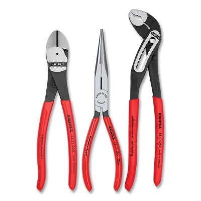 Alligator Plier Set, 3 Pc, Plastic Storage case
