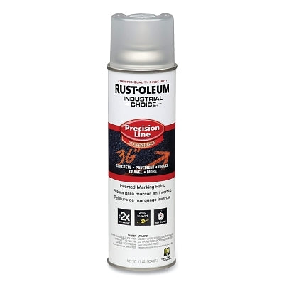 Industrial Choice M1600/M1800 System Precision-Line Inverted Marking Paint, 17 oz, Clear, Solvent-Based