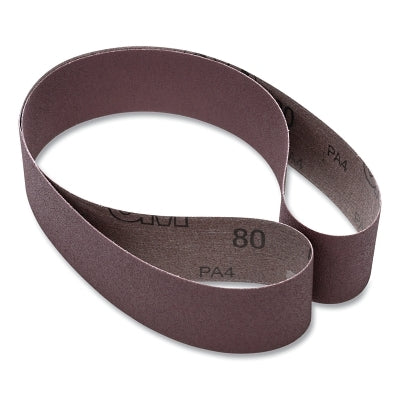 3M 051144-26371 Cloth Belt, 341D, X-Weight, 4 in W x 60 in L, 36 Grit, Aluminum Oxide, Film-lok/Single-flex