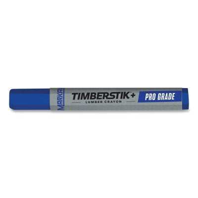 TIMBERSTIK+ PRO GRADE Lumber Crayon, 1/2 in X 4.625 in, Blue