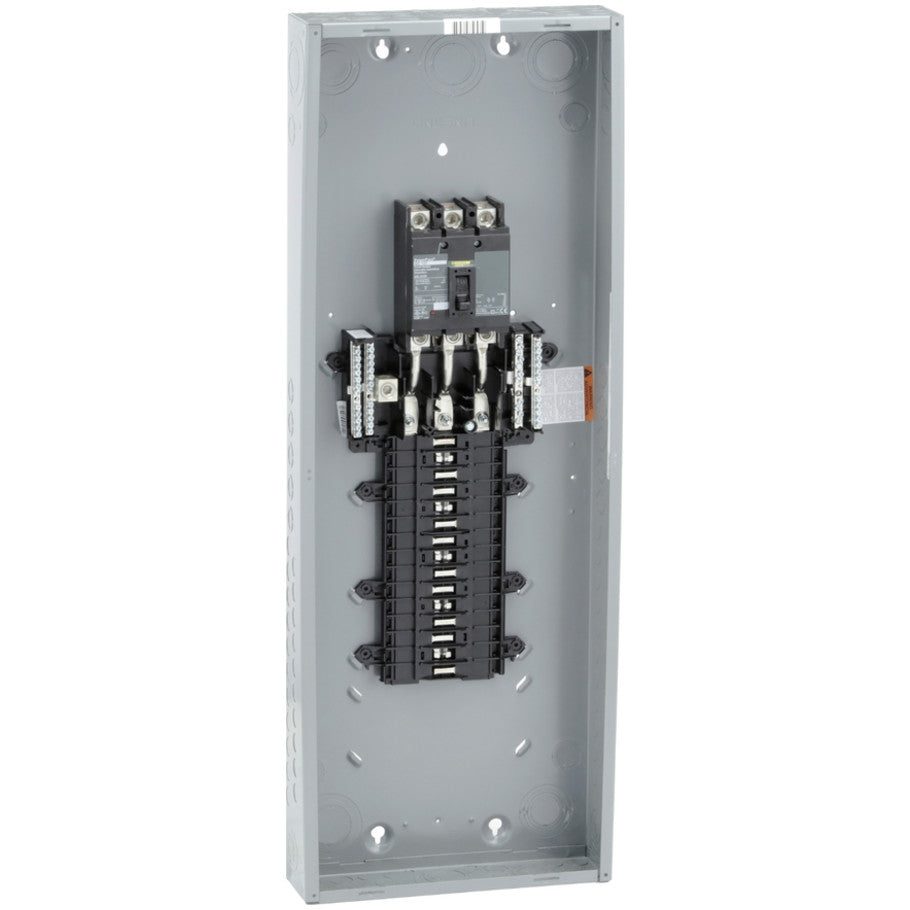 Load center, QO, 3 phase, 30 spaces, 30 circuits, 125A convertible main breaker, NEMA1, QDL