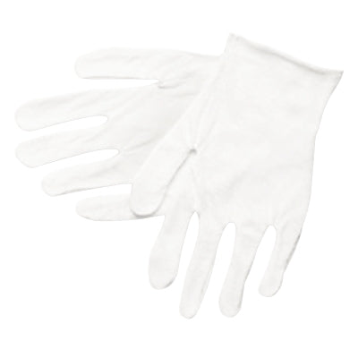 Lisle Cotton Inspector Gloves, 100% Cotton, Large