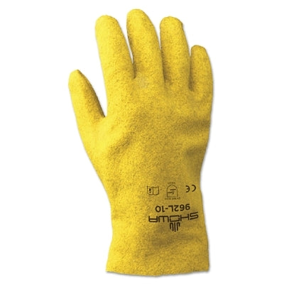 962 Series Glove, 10/Large, Gray/Yellow