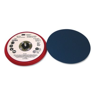 Stikit Low Profile Disc Pad, 6 in dia, Firm