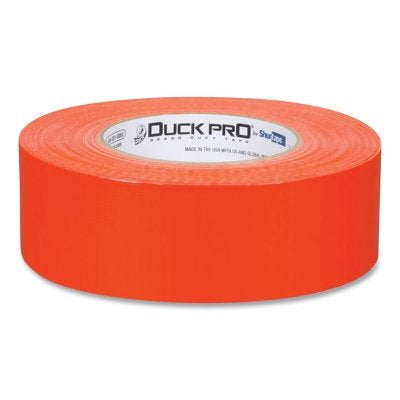 PC 9C Duck Pro by Shurtape Contractor Grade Cloth Duct Tape, 48 mm W x 55 m L, 9 mil, Orange