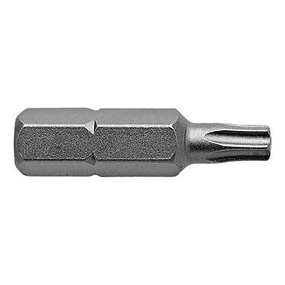 T-25 Torx Insert Bit, 1/4" Hex, Tamper Resistant