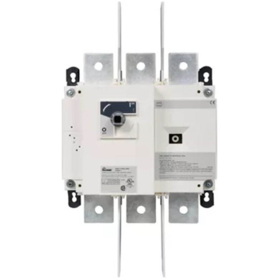 RD Series Non-Fused Disconnect Switch, 400A, 600V ac, 250V dc to 600V dc, 3-Pole, DIN Rail Mount