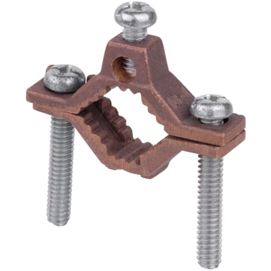 Blackburn Ground Clamp, Cast Bronze, 1/2 to 1 in., 10 to 4 AWG