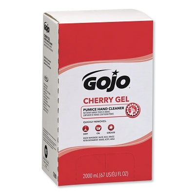 Cherry Gel Pumice Hand Cleaner, 2000 mL, Film Bag, Refill for PRO TDX Dispenser