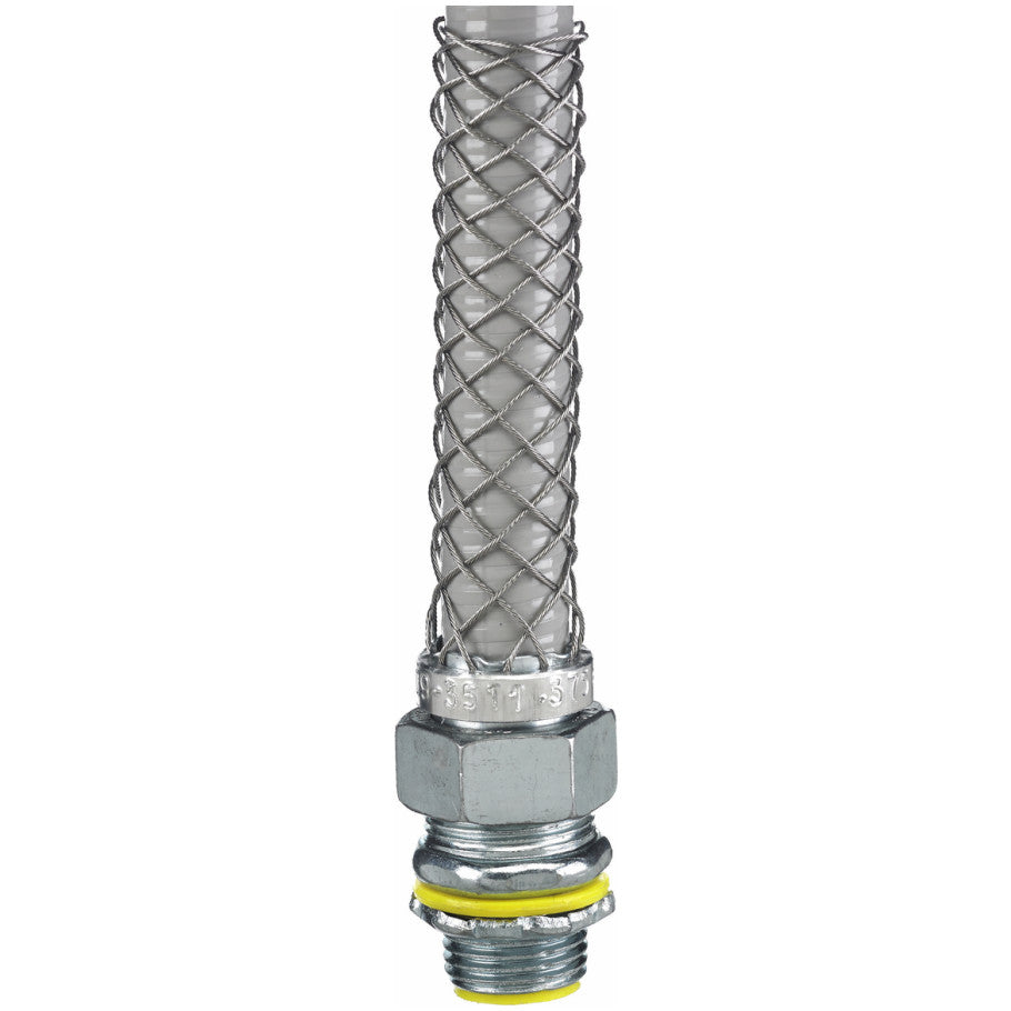 Kellems Insulated Steel Liquidtight Conduit Grip with Strain Relief, 2 in .