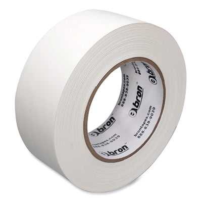 Utility Grade Polyethylene Tape, BT-4014P, 72 mm W x 55 m L, Pinked Edge, White