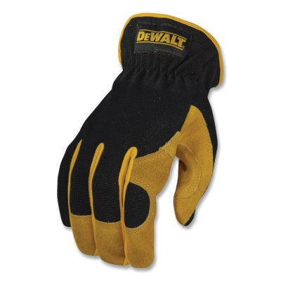 Leather Performance Hybrid Gloves, X-Large, Black/Tan