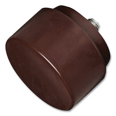 Hammer Striking Tip, 2 in dia, Vinyl Coated, Brown