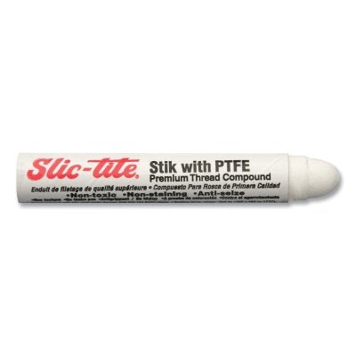 Slic-Tite Stik Thread Sealant with PTFE, 1-1/4 oz, Stick, White