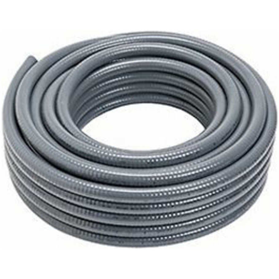 Liquidtight Flexible Non-Metallic Conduit, 3/4 in., Gray, Cut Reel