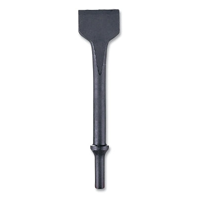 Impact Chisel, 0.401 in Shank, 1-1/2 in Tip, 7 in L, Flat Chisel
