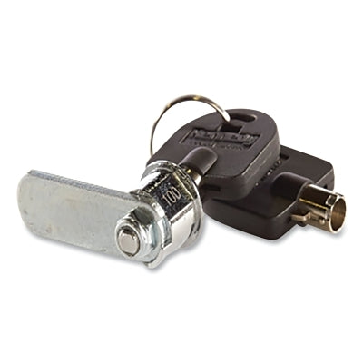 Tubular Key High Security Lock Set, Steel, Replacement Lock/Key