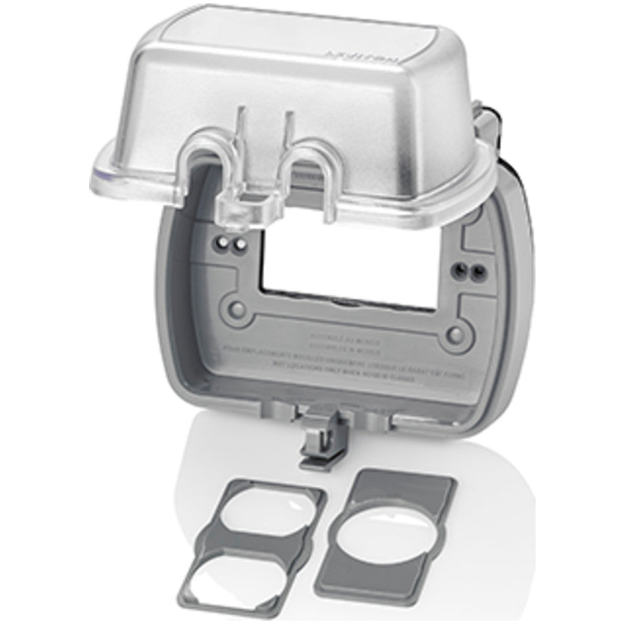Extra Duty While-In-Use Cover, Horizontal, Clear