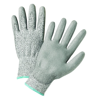 720DGU Palm Coated HPPE Gloves, Medium, Gray