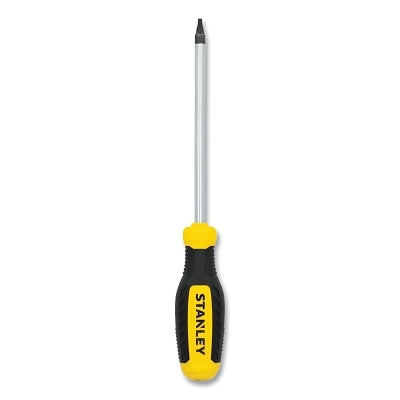 Square Tip Screwdriver, 3 Pt Tip Size, 6 in Shank Length