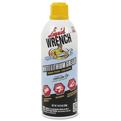 14OZ WHITE LITHIUM GREASE AEROSOL 10.25 NET FILL