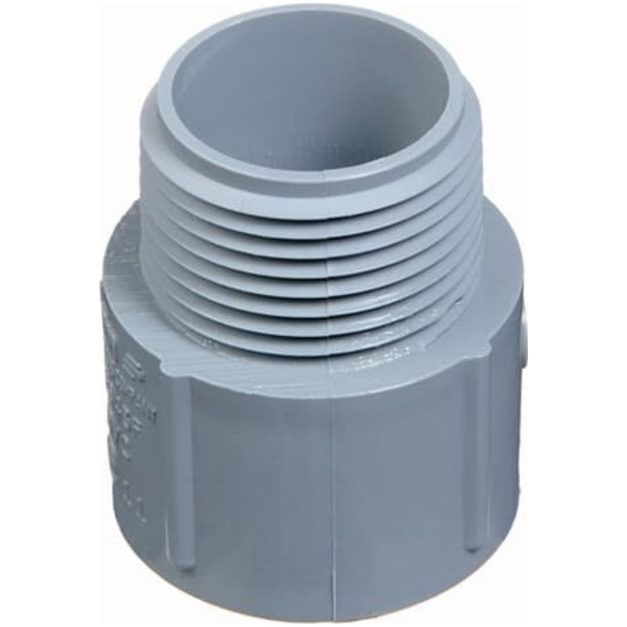 Carlon Male Adapter, PVC, Schedule 40/80 Conduit, 3/4in.