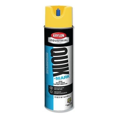 Quik-Mark APWA Water-Based Inverted Marking Paint, 12oz Aerosol, Orange
