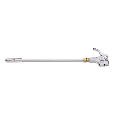 ThumbSwitch Series Safety Air Gun, Aluminum Venturi Nozzle, Aluminum 24 in Extension