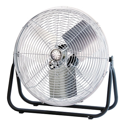 Industrial Floor Fan, 18 in, 1/8 hp, 3-Speed