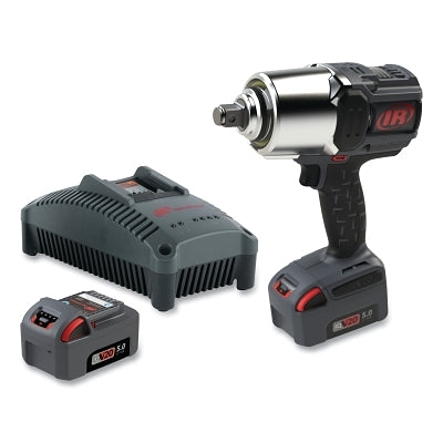 W8000 Series IQV20 High Torque Cordless Impact Wrench, W8171, 3/4 in x 1 in, 20 V, 1350 RPM, 1900 BPM, Kit Incl Chrgr/2-Batt